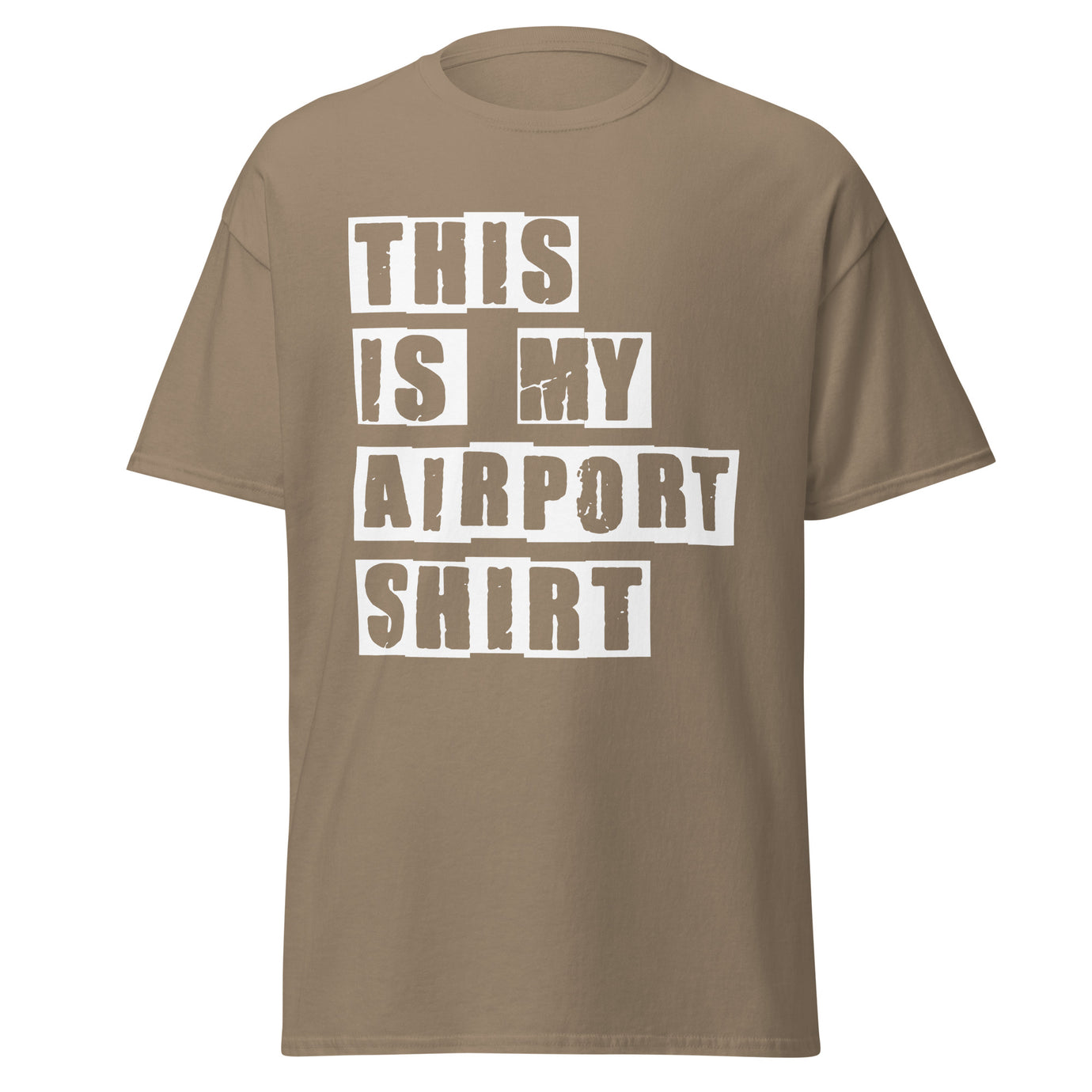 This is my Airport Shirt - T-shirt – BLK Passport
