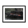 Sampans in Xitang Watertown Framed & Mounted Print