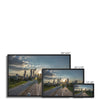 Atlanta Skyline Framed Canvas
