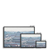 Forbidden City - Aerial View Framed Canvas