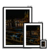 Amsterdam Water Taxis Framed & Mounted Print