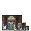 Forbidden City Guard Framed Canvas