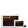 Pearl Harbor Submarine Gauges Framed & Mounted Print