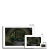 Peek into the Garden Framed & Mounted Print