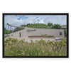 University of TN - Pat Summit Statue 2 Framed Canvas