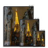 Eiffel in Between Framed Canvas