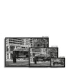 Poydras St. New Orleans B/W Framed Canvas