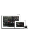 Sampans in Xitang Watertown Framed & Mounted Print