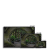 Peek into the Garden Framed Canvas