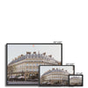 Hotel du Louvre Framed Canvas