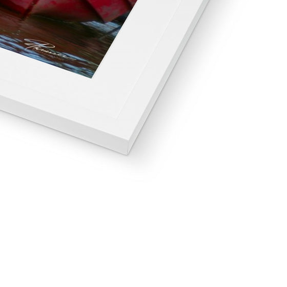 Black River Jamaica 3 Boats Framed & Mounted Print