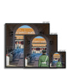 Forbidden City Guard Framed Canvas