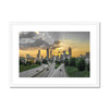 ATL Golden Skyline Framed & Mounted Print