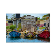  Black River Jamaica 3 Boats Fine Art Print