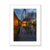 The London Eye & Carousel - Red Framed & Mounted Print