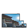 The Forbidden City Framed Canvas