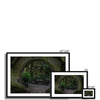 Peek into the Garden Framed & Mounted Print