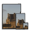 Grande Roue De Paris Framed Canvas