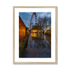 The London Eye & Carousel - Red Framed & Mounted Print