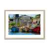 Black River Jamaica 3 Boats Framed & Mounted Print