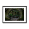 Peek into the Garden Framed & Mounted Print