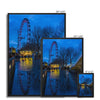 The London Eye & Carousel Framed Canvas