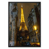 Eiffel in Between Framed Canvas