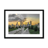 ATL Golden Skyline Framed & Mounted Print