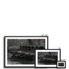 Sampans in Xitang Watertown Framed & Mounted Print