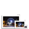 ATL Skyview Ferris Wheel - Blue Framed & Mounted Print